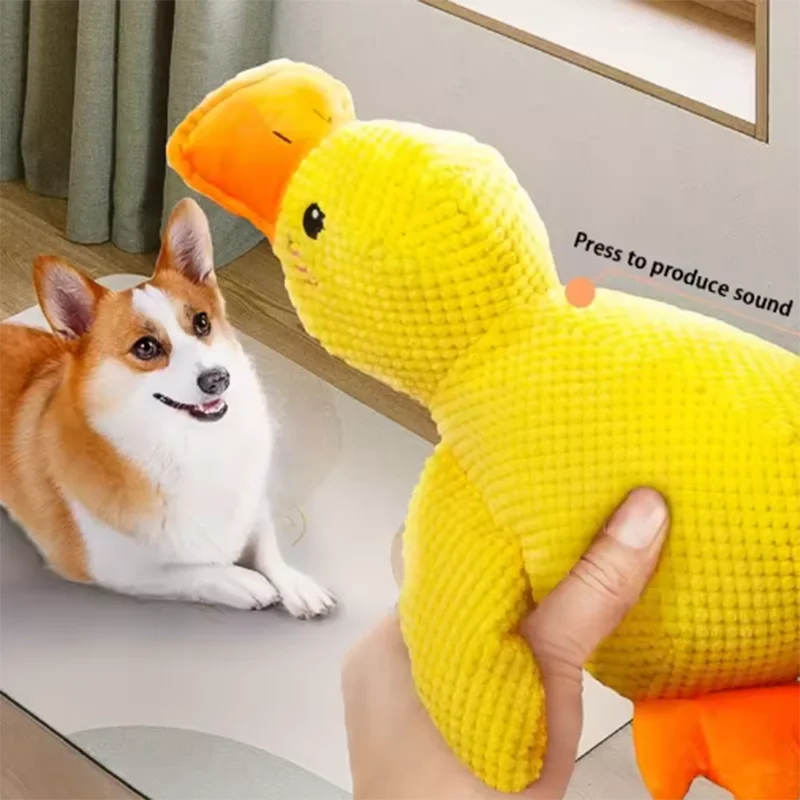 Stomping Duck Large Plush Dog Toy