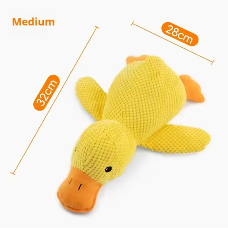 Stomping Duck Large Plush Dog Toy