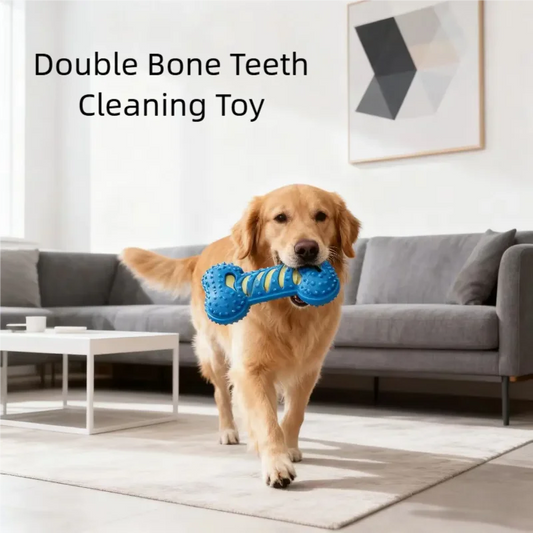 Chew Rubber Bone Dog Toy