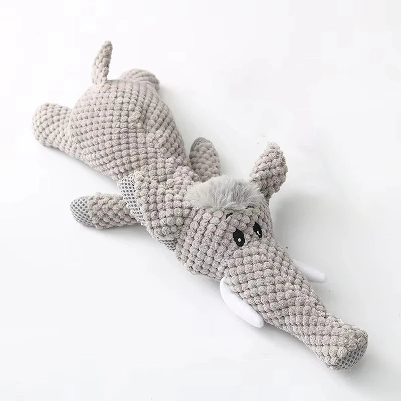 Plush Fleece Squeak Large Dog Toy