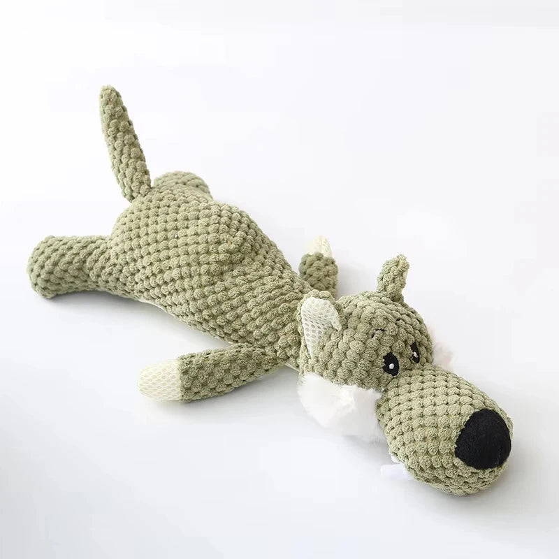 Plush Fleece Squeak Large Dog Toy