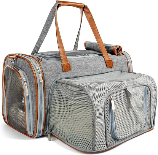 Gold Series Standard Size Airline Compliant Expandable Pet Carrier V3.0