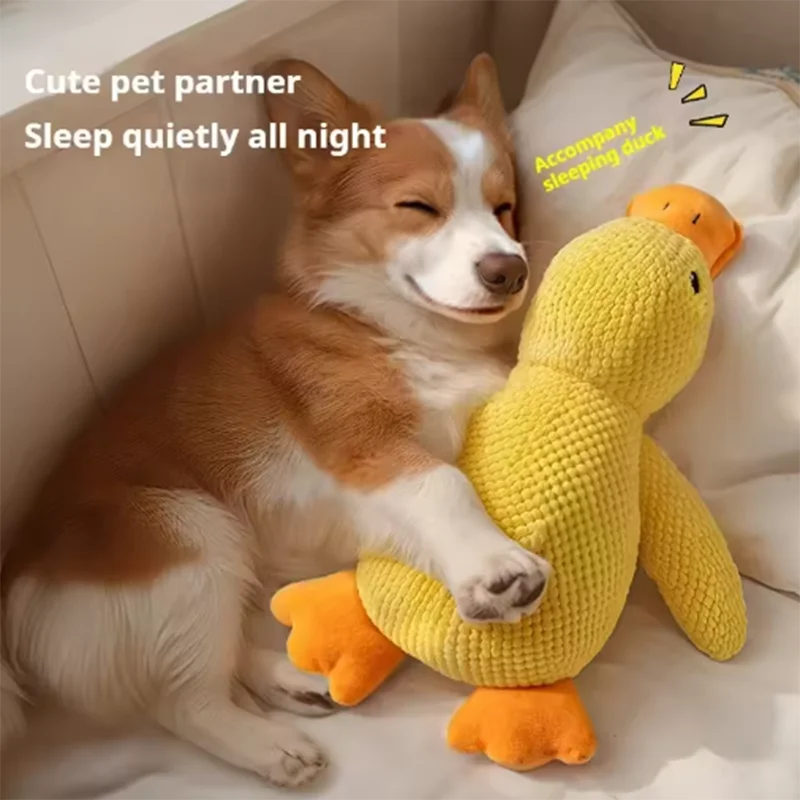 Stomping Duck Large Plush Dog Toy