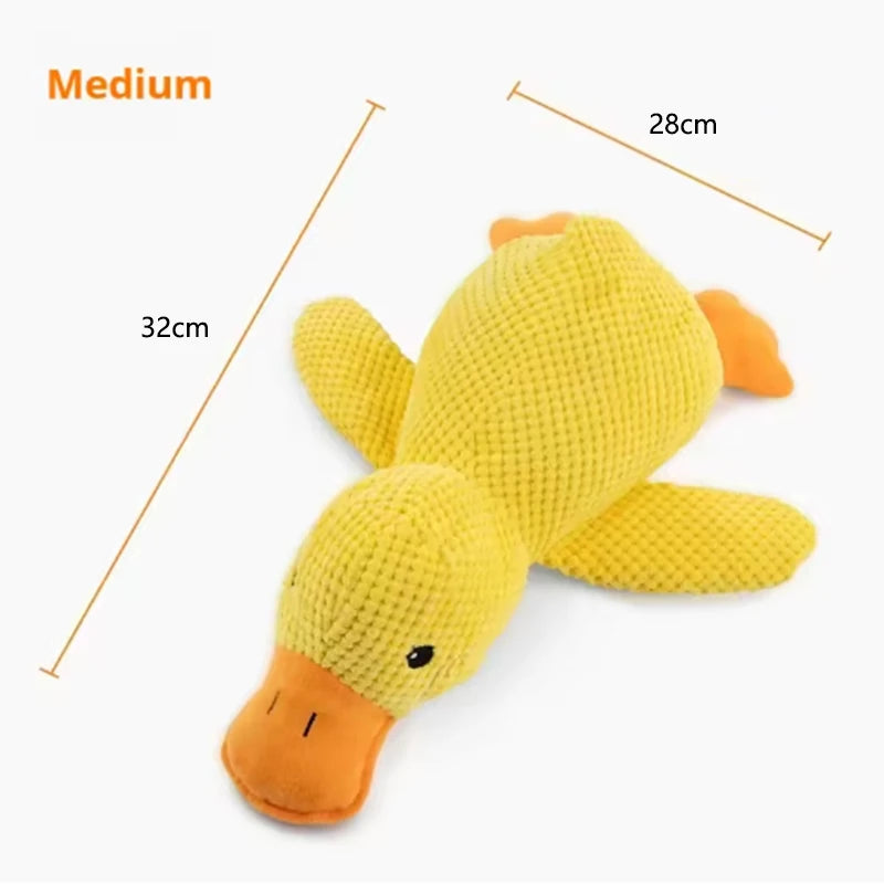 Stomping Duck Large Plush Dog Toy