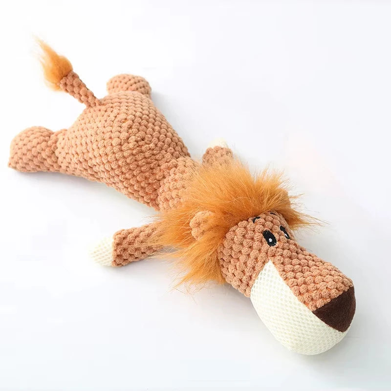 Plush Fleece Squeak Large Dog Toy