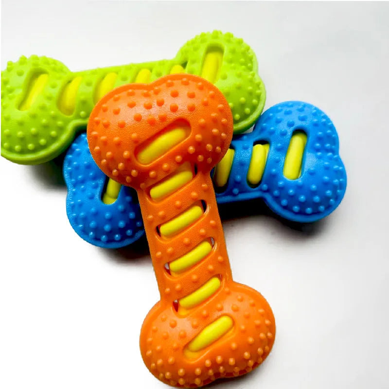 Chew Rubber Bone Dog Toy
