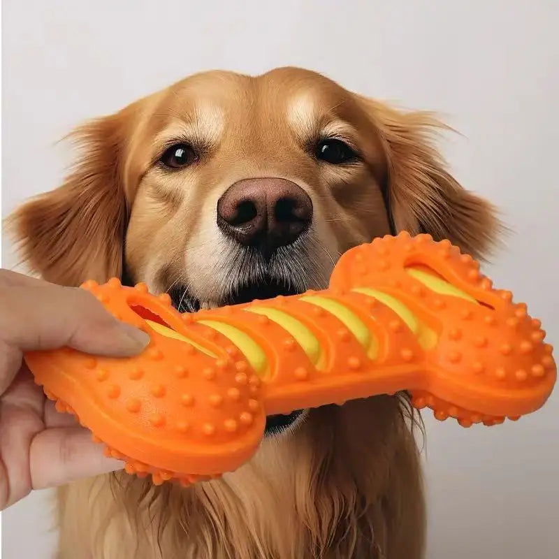 Rubber Chew Bone Dog Toy