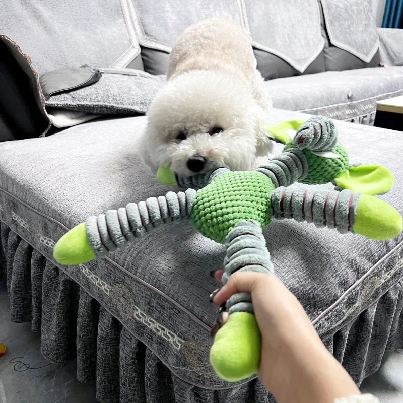 Large Squeaky Animal Soft Plush Dog Chew Toy