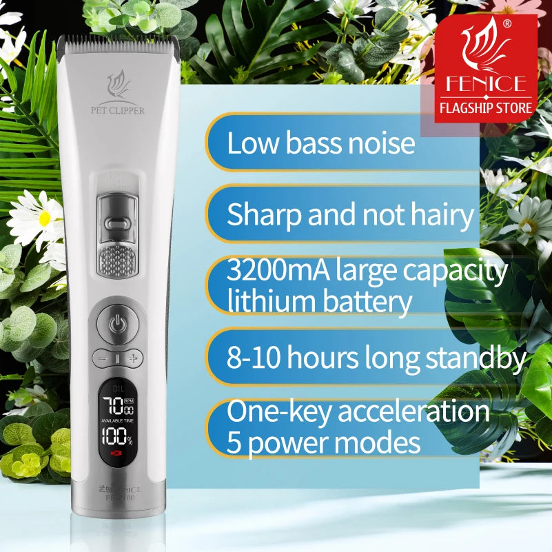 Dog Hair Clippers Grooming Cordless