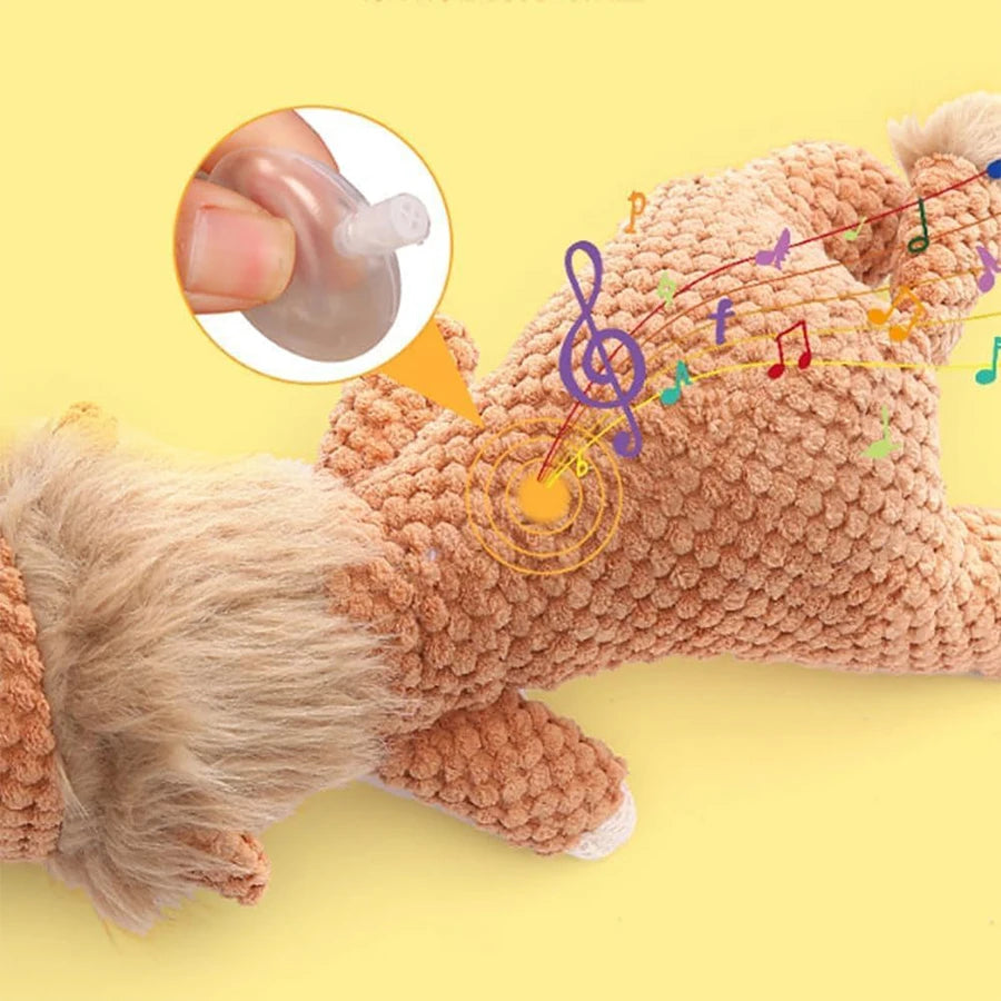Plush Fleece Squeak Large Dog Toy
