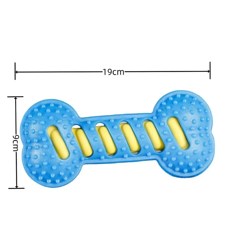 Rubber Chew Bone Dog Toy
