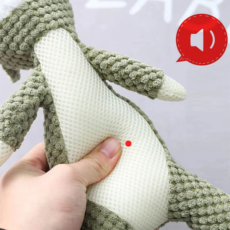Plush Fleece Squeak Large Dog Toy