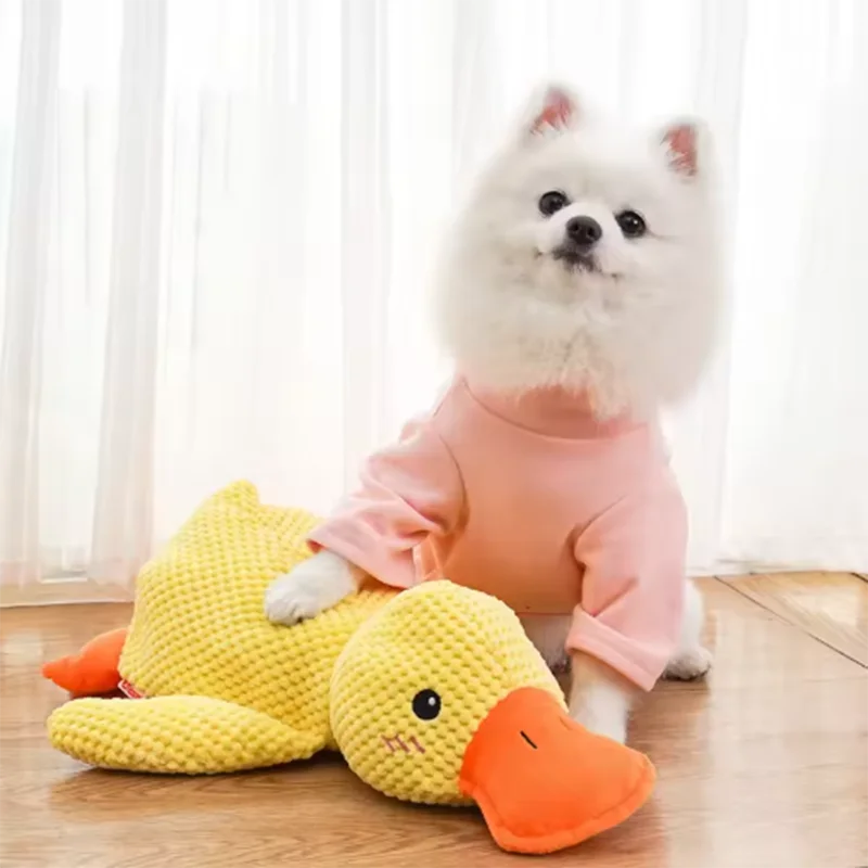 Stomping Duck Large Plush Dog Toy