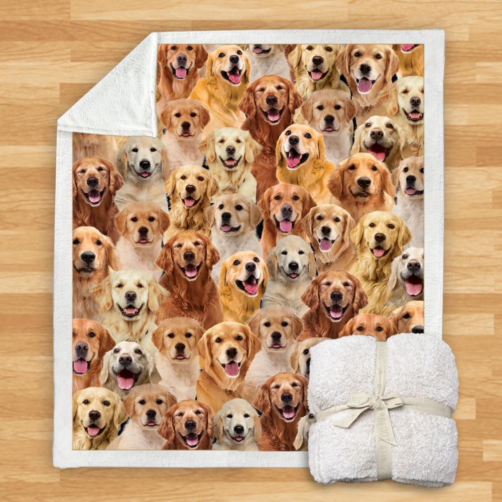 New Fashion Pet Dog Printed Flannel Blanket