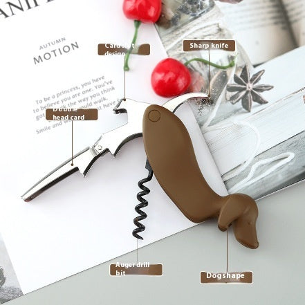 Multifunctional Dog Bottle Wine Opener