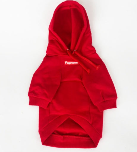 Cotton Hooded Dog Sweater