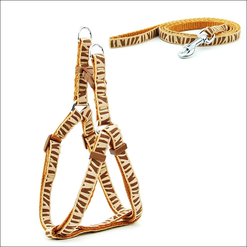 Polka Dot Pet Chest Straps Dog Leash