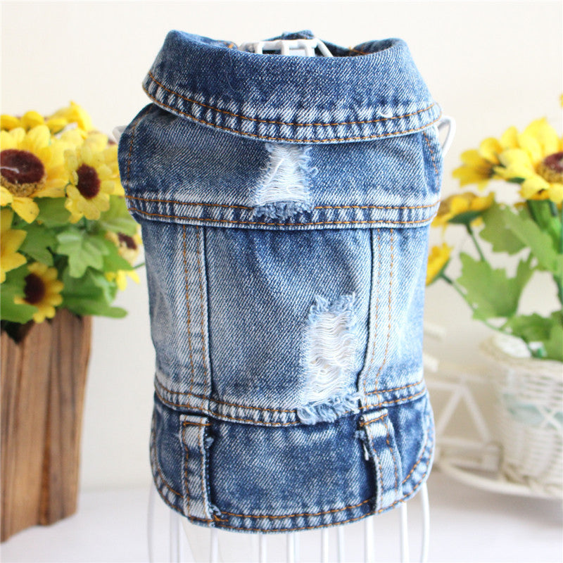 Designer Denim Jacket for Dogs