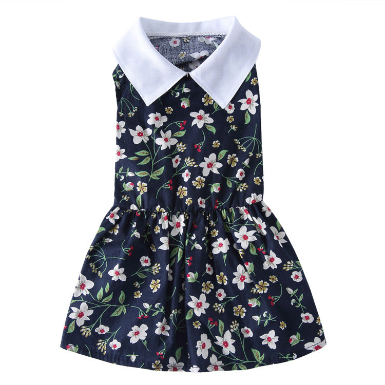 Fashion Simple Print Skirt for Dogs