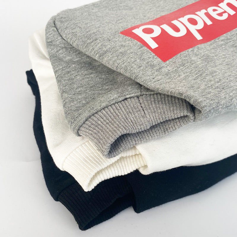 Cotton Hooded Dog Sweater