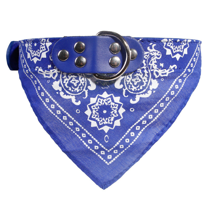 Fashion Print Triangle Saliva Towel