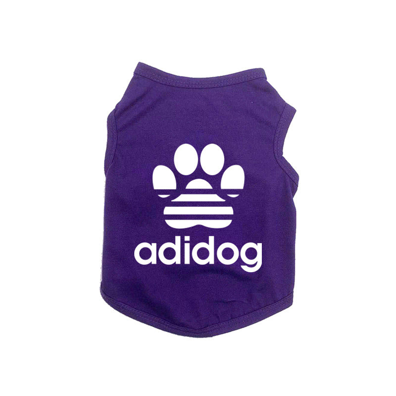 Spring And Summer Pooch Cotton Vest