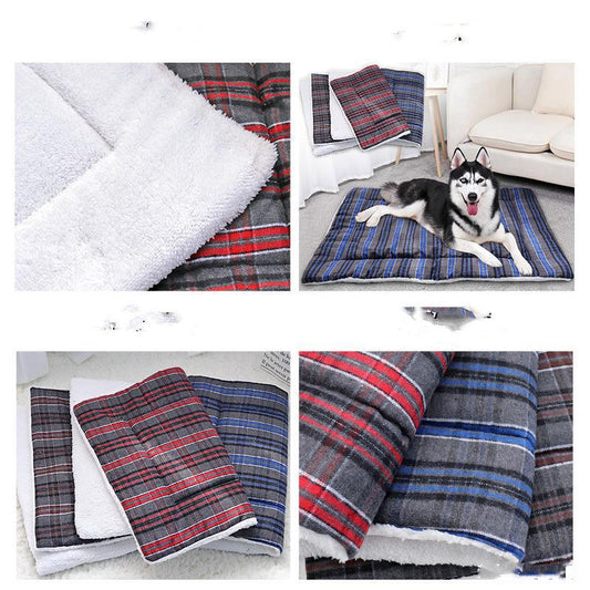 Cotton Cushion Soft Dog Bed