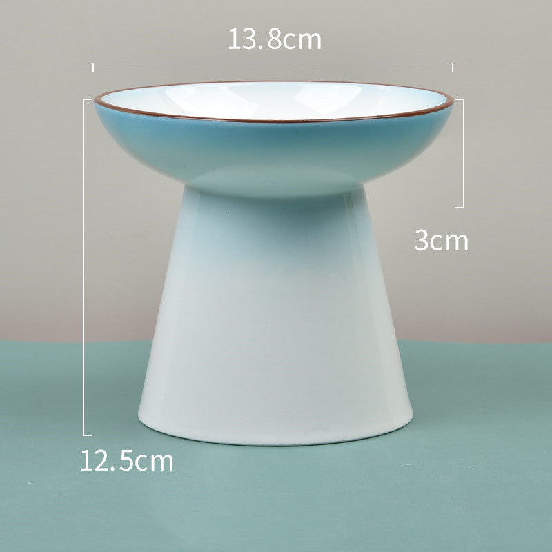 Cat Food Bowl Anti Overturning Dog Bowl