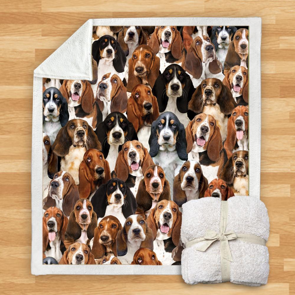 New Fashion Pet Dog Printed Flannel Blanket